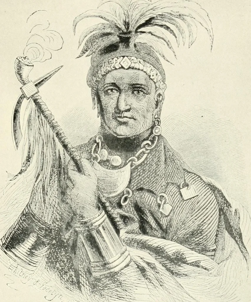 An illustration from Historical sketches of western New York;, 1907, leaf 124
