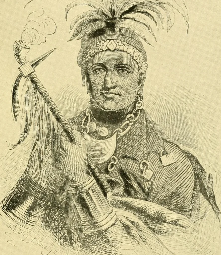 An illustration from Historical sketches of western New York;, 1907, leaf 120