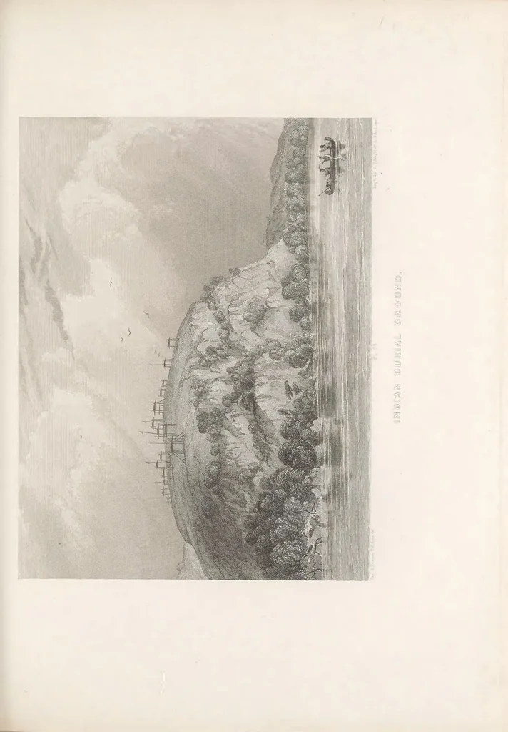 An illustration from Historical and statistical information respecting the history, condition, and prospects of the Indian tribes of the United States : collected and prepared under the direction of the Bureau of Indian Affairs per act of Congress of March 3rd, 1847, 1851, leaf 197
