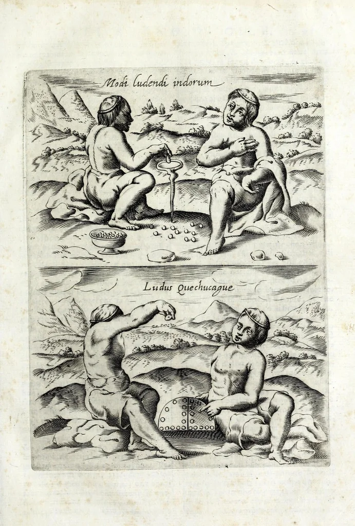 An illustration from Historica relatione del regno di Cile : e delle missioni e ministerij che esercita in quelle la Compagnia di Giesu, 1646, leaf 111