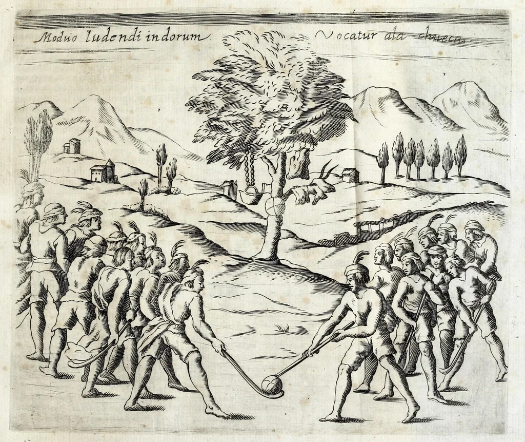 An illustration from Historica relatione del regno di Cile : e delle missioni e ministerij che esercita in quelle la Compagnia di Giesu, 1646, leaf 115