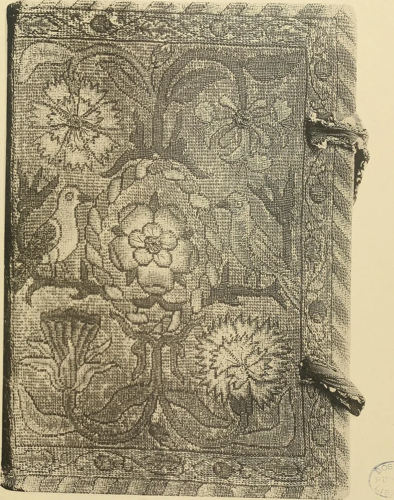 An illustration from Historic bindings in the Bodleian Library, Oxford : with reproductions of twenty-four of the finest bindings, 1891, leaf 188