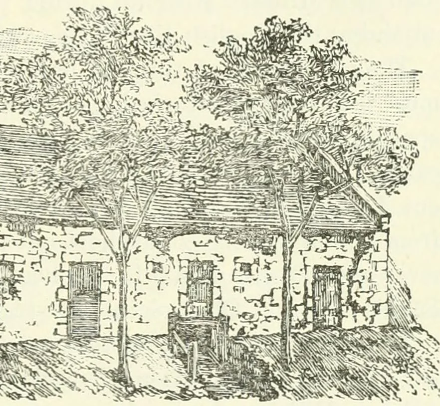An illustration from Historic Canadian ground : the La Salle homestead of 1666 and other old landmarks of French Canada on the Lower Lachine Road, 1892, leaf 10