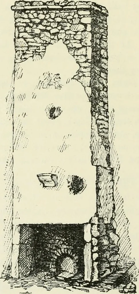 An illustration from Historic Canadian ground : the La Salle homestead of 1666 and other old landmarks of French Canada on the Lower Lachine Road, 1892, leaf 15