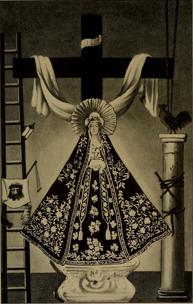 An illustration from Historic churches in Mexico, 1915, leaf 110