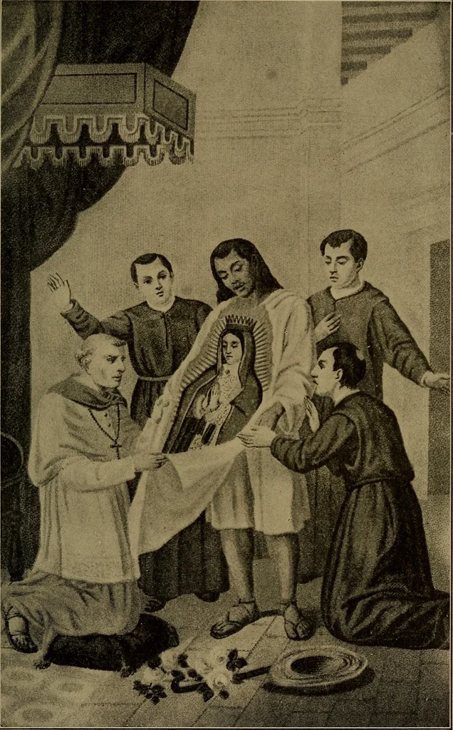 An illustration from Historic churches in Mexico, 1915, leaf 122