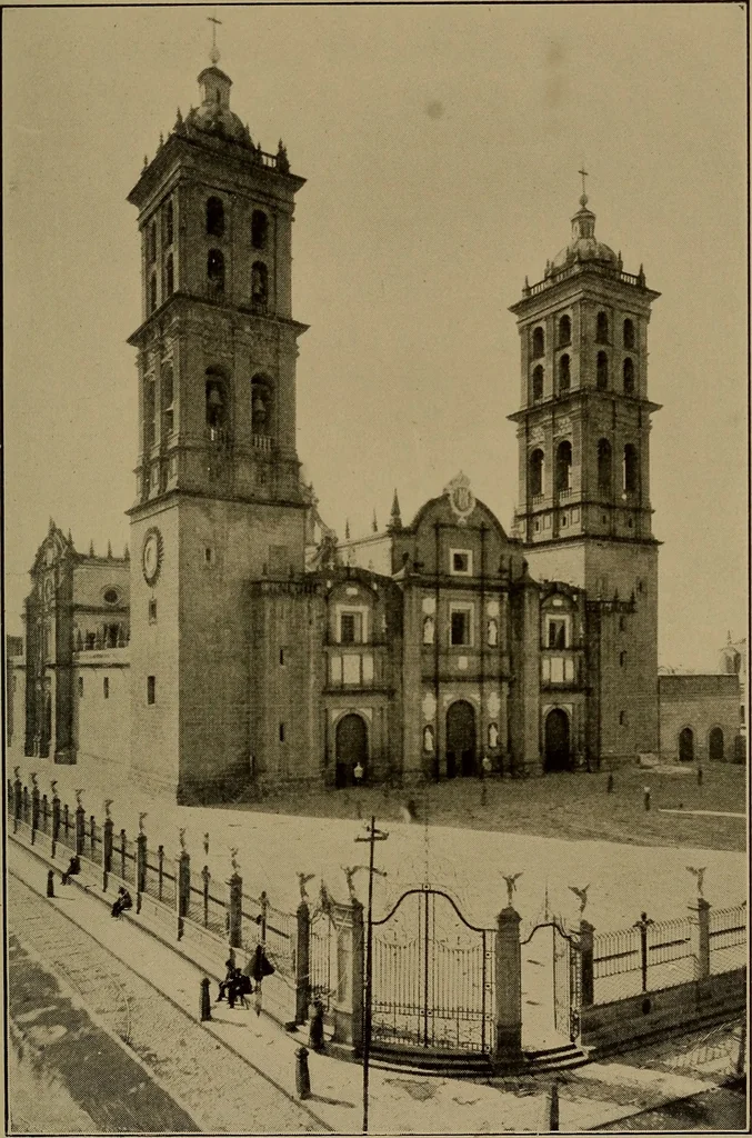 An illustration from Historic churches in Mexico, 1915, leaf 152