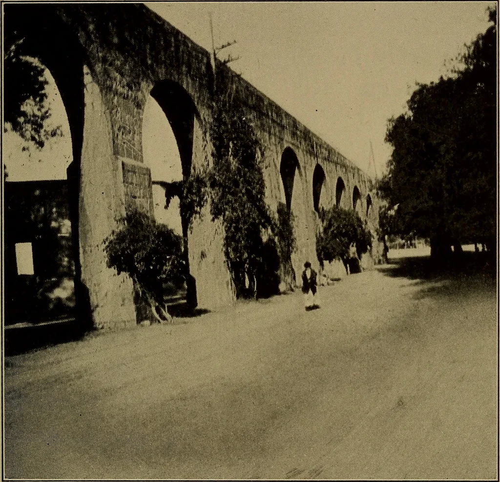 An illustration from Historic churches in Mexico, 1915, leaf 164