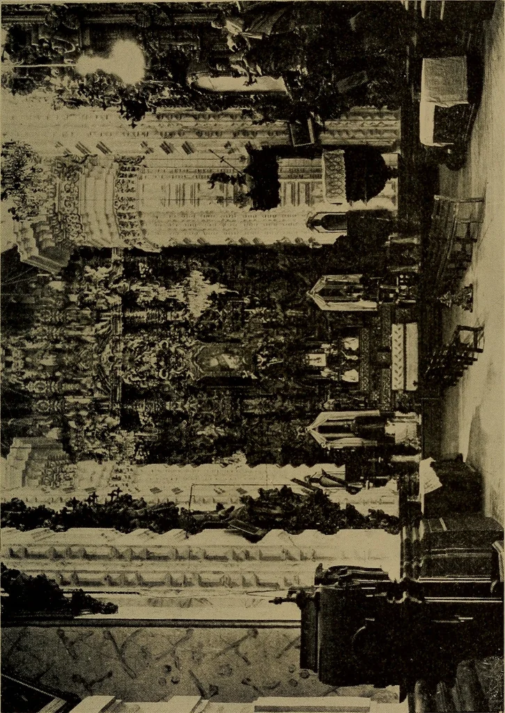 An illustration from Historic churches in Mexico, 1915, leaf 172
