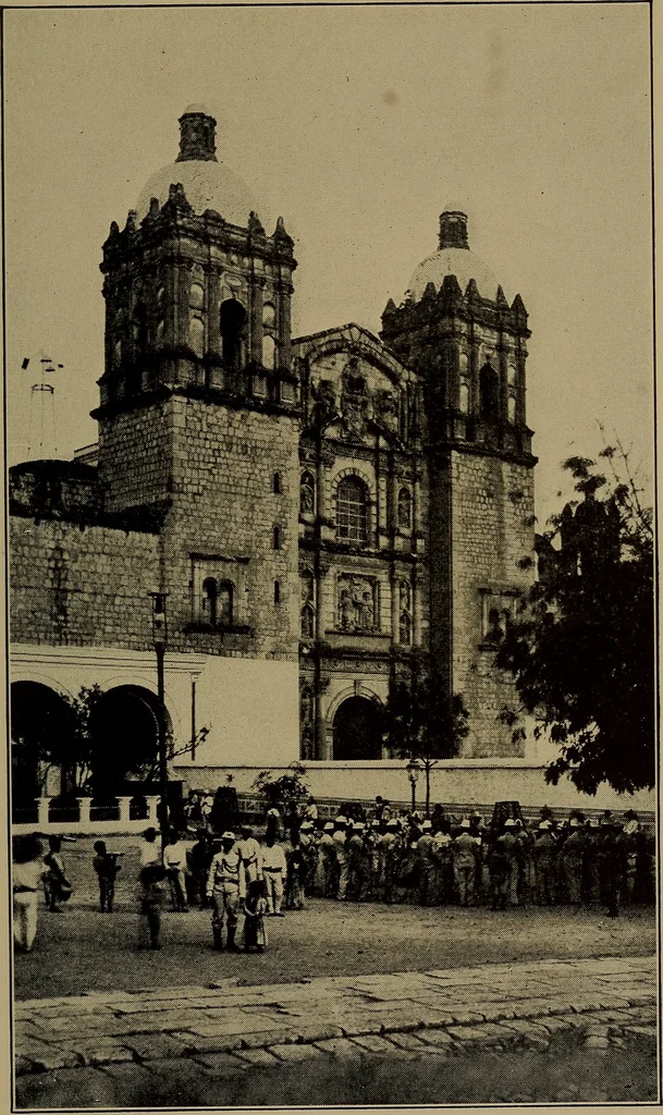 An illustration from Historic churches in Mexico, 1915, leaf 252