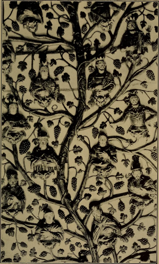 An illustration from Historic churches in Mexico, 1915, leaf 260