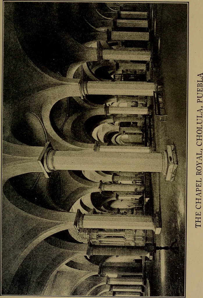 An illustration from Historic churches in Mexico, 1915, leaf 36