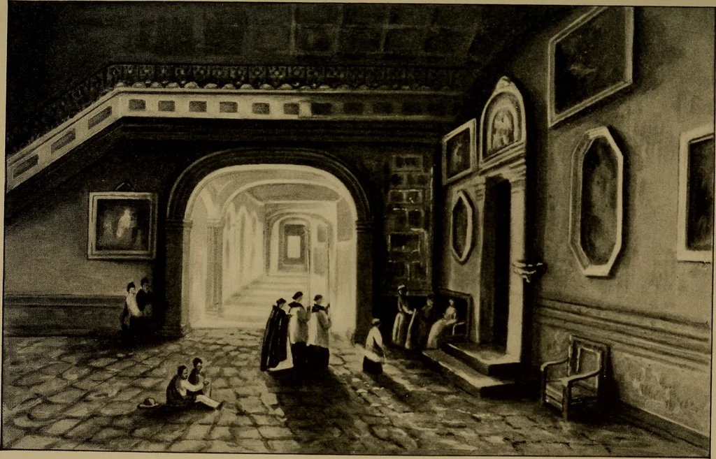 An illustration from Historic churches in Mexico, 1915, leaf 66