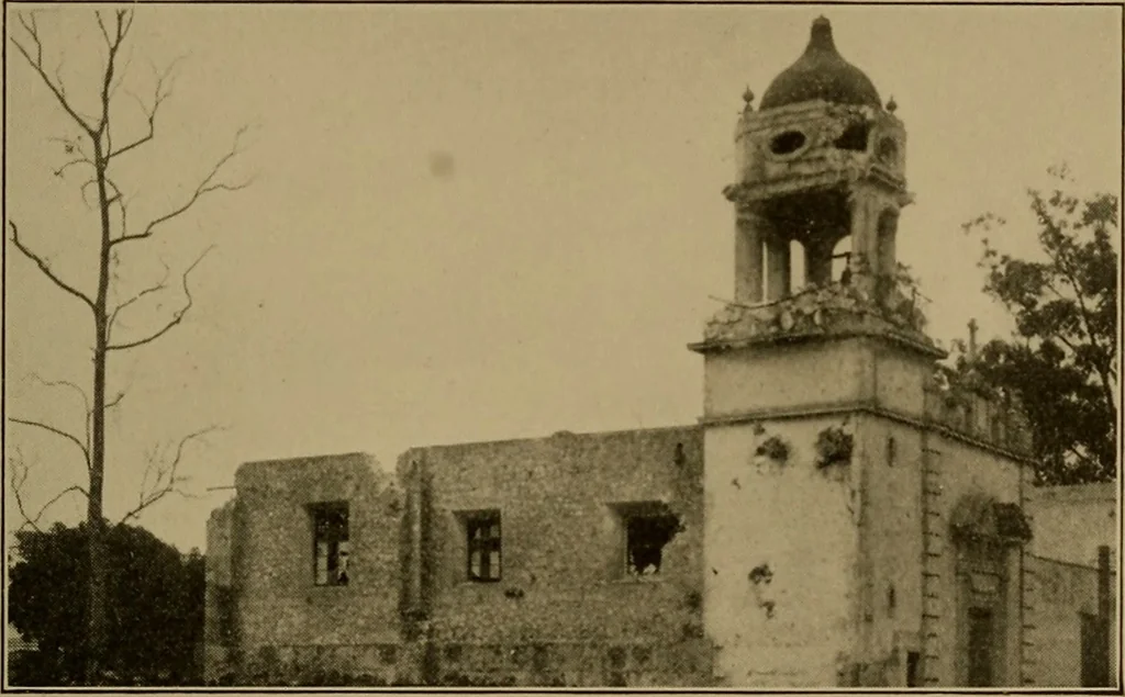 An illustration from Historic churches in Mexico, 1915, leaf 86