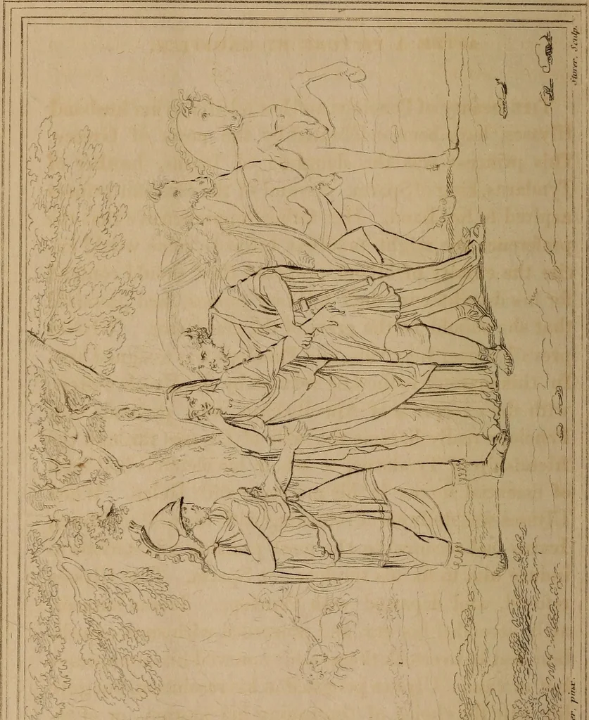 An illustration from The historic gallery of portraits and paintings; or, Biographical review:, 1807, leaf 371