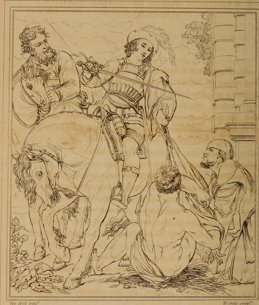 An illustration from The historic gallery of portraits and paintings; or, Biographical review:, 1807, leaf 423