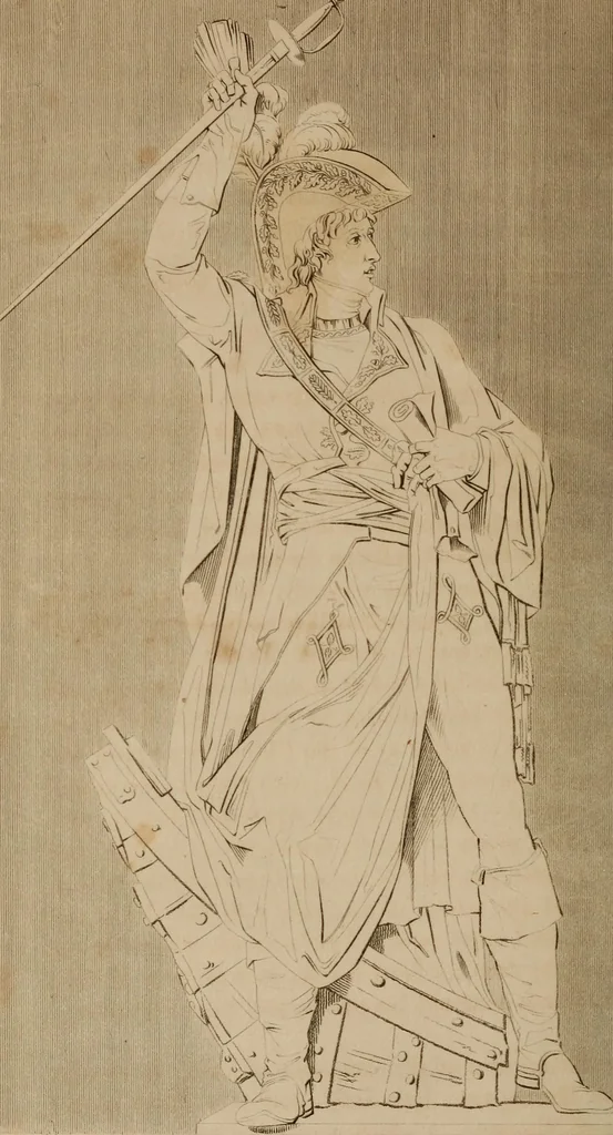 An illustration from The historic gallery of portraits and paintings; or, Biographical review:, 1807, leaf 435