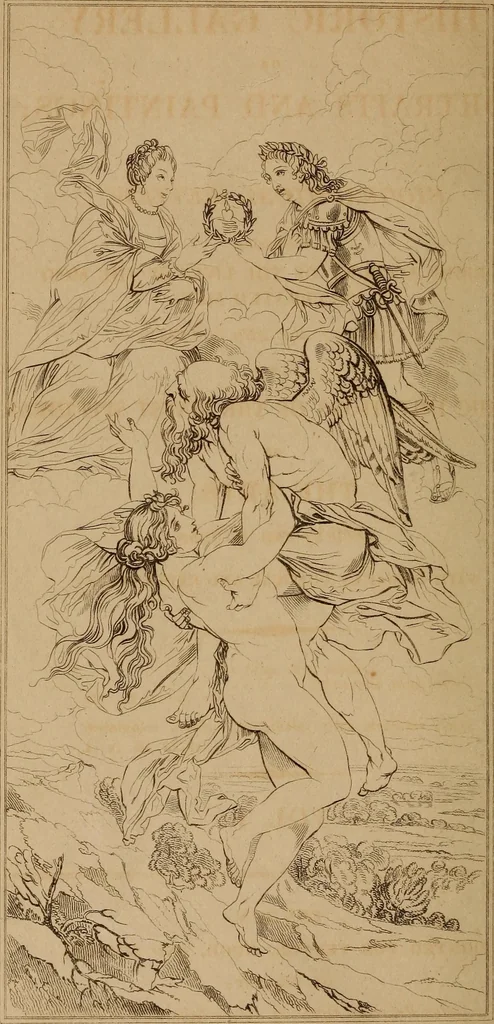 An illustration from The historic gallery of portraits and paintings; or, Biographical review:, 1807, leaf 7