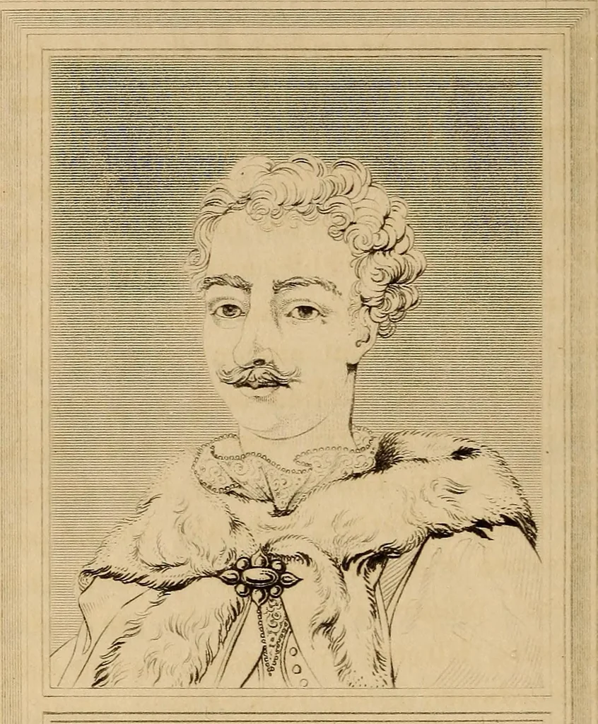 An illustration from The historic gallery of portraits and paintings; or, Biographical review:, 1807, leaf 175