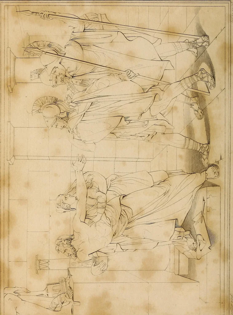 An illustration from The historic gallery of portraits and paintings; or, Biographical review:, 1807, leaf 251