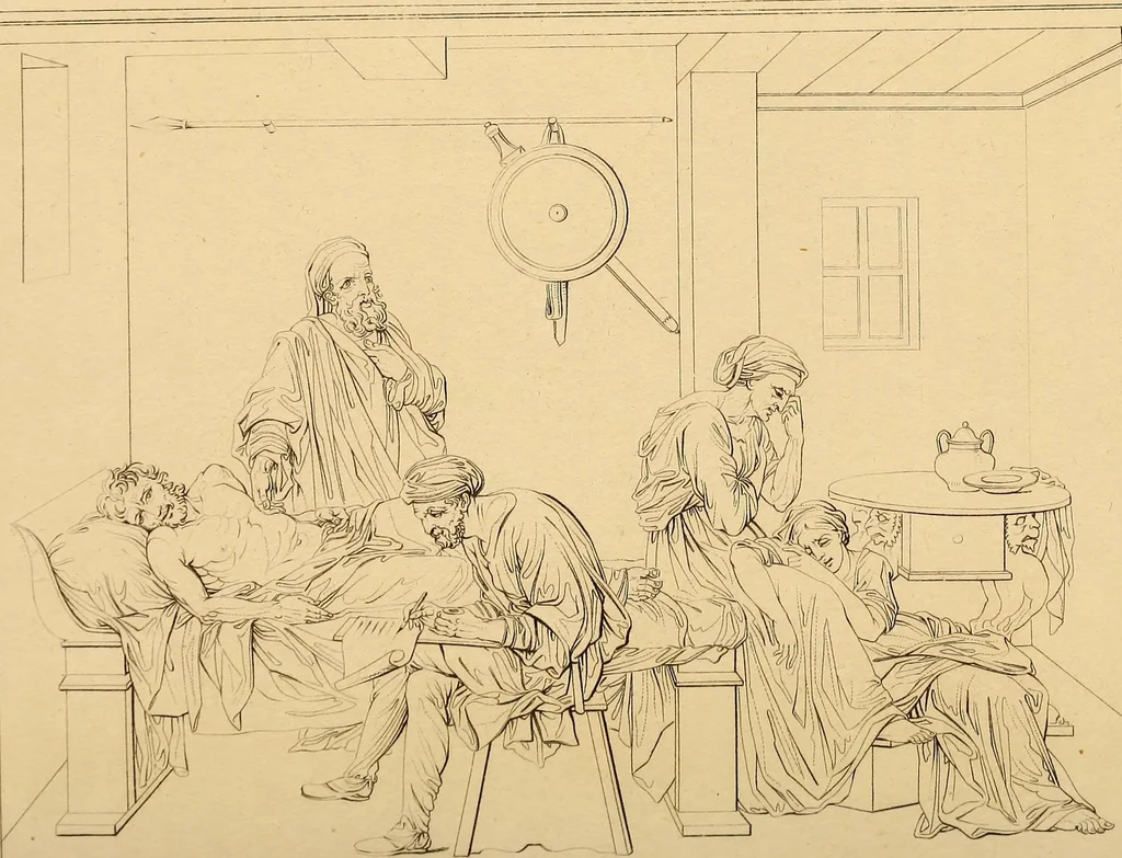 An illustration from The historic gallery of portraits and paintings; or, Biographical review:, 1807, leaf 293