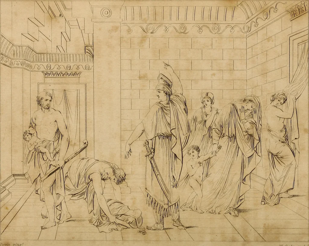 An illustration from The historic gallery of portraits and paintings; or, Biographical review:, 1807, leaf 323