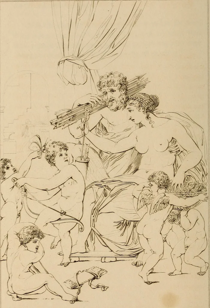 An illustration from The historic gallery of portraits and paintings; or, Biographical review:, 1807, leaf 351