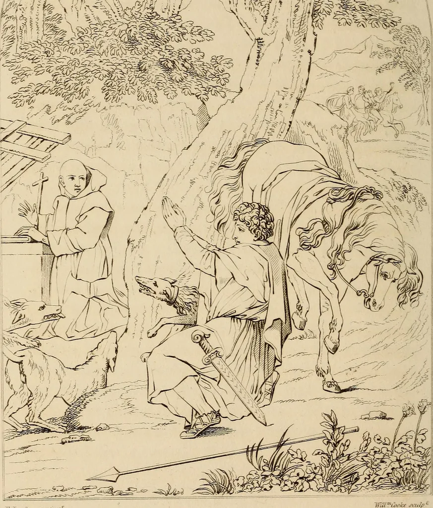 An illustration from The historic gallery of portraits and paintings; or, Biographical review:, 1807, leaf 355