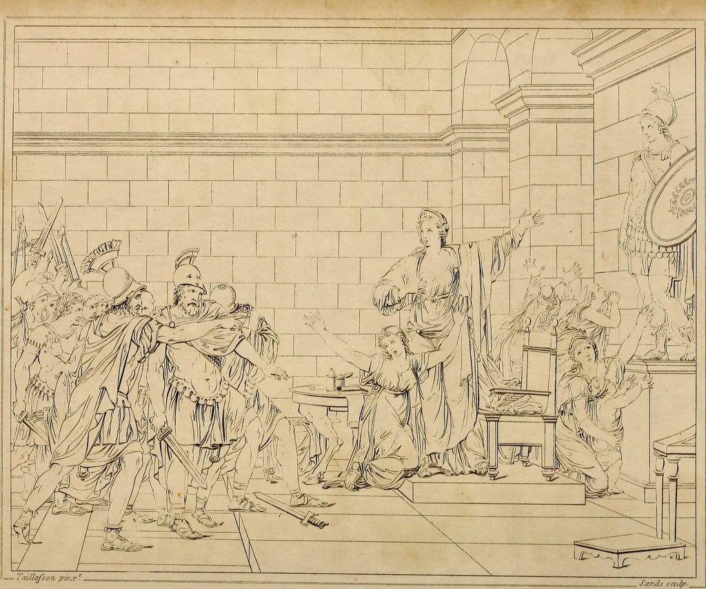 An illustration from The historic gallery of portraits and paintings; or, Biographical review:, 1807, leaf 373