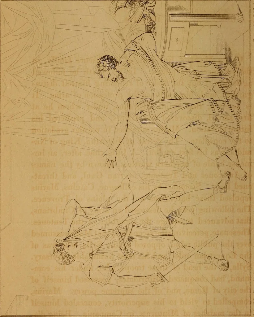 An illustration from The historic gallery of portraits and paintings; or, Biographical review:, 1807, leaf 255