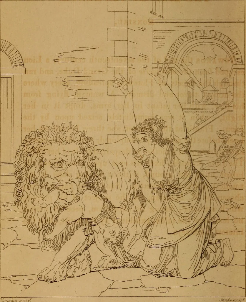 An illustration from The historic gallery of portraits and paintings; or, Biographical review:, 1807, leaf 283