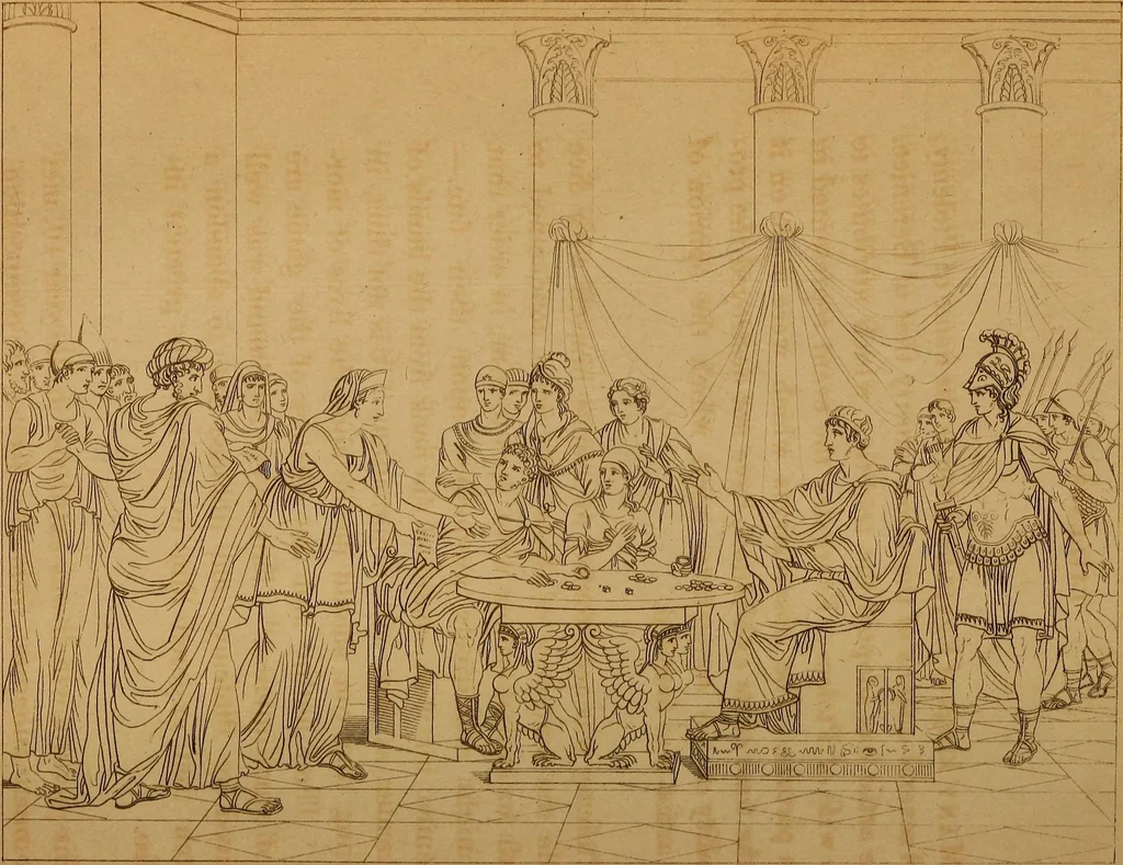 An illustration from The historic gallery of portraits and paintings; or, Biographical review:, 1807, leaf 327