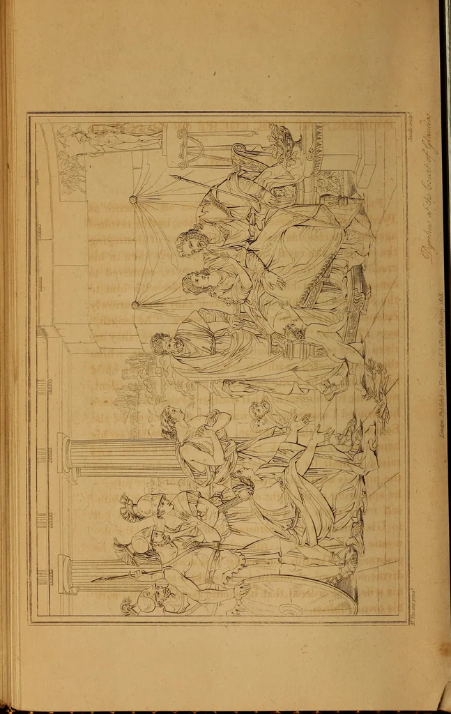 An illustration from The historic gallery of portraits and paintings; or, Biographical review:, 1807, leaf 341