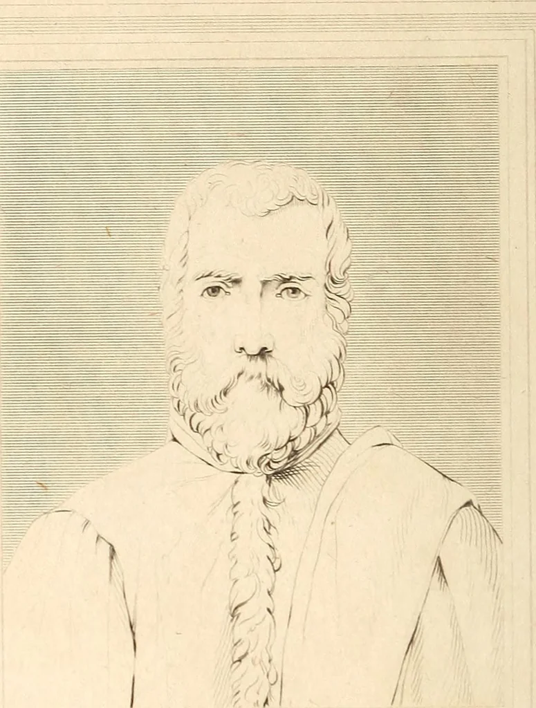 An illustration from The historic gallery of portraits and paintings; or, Biographical review:, 1807, leaf 159