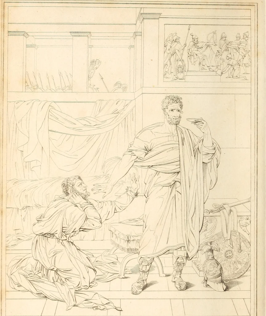 An illustration from The historic gallery of portraits and paintings; or, Biographical review:, 1807, leaf 227