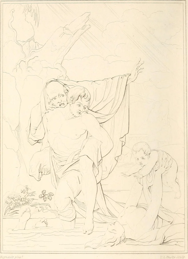 An illustration from The historic gallery of portraits and paintings; or, Biographical review:, 1807, leaf 239