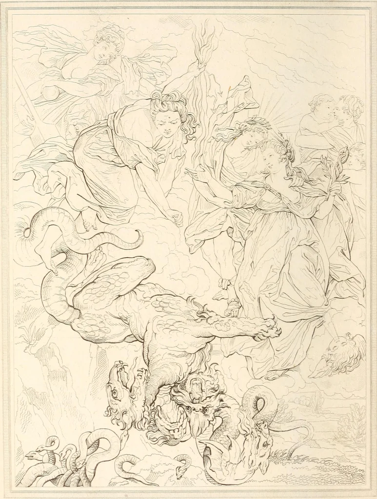 An illustration from The historic gallery of portraits and paintings; or, Biographical review:, 1807, leaf 247
