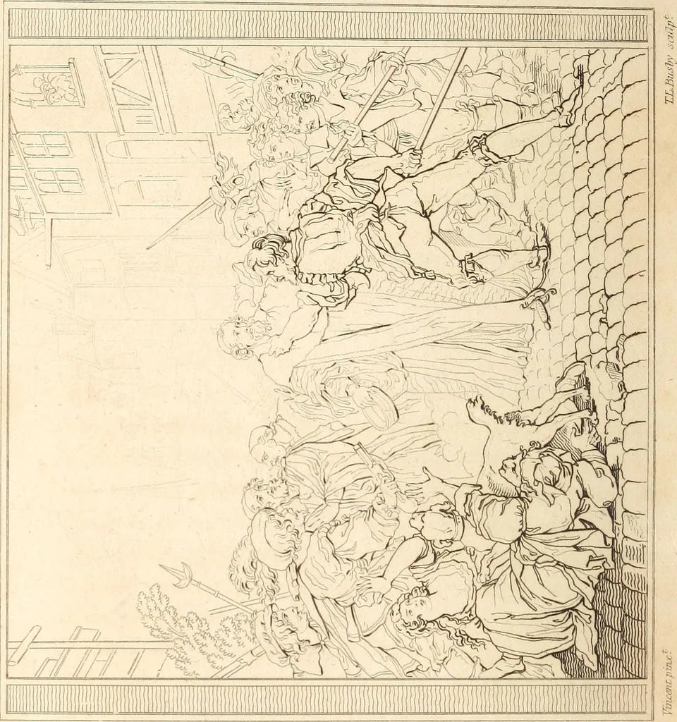 An illustration from The historic gallery of portraits and paintings; or, Biographical review:, 1807, leaf 299