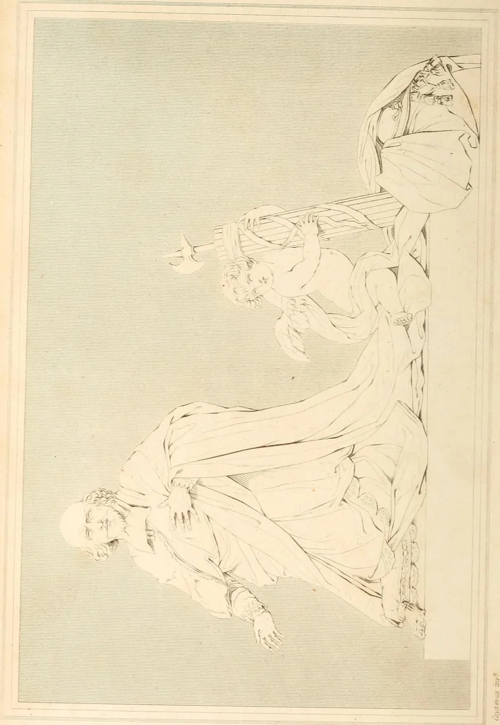 An illustration from The historic gallery of portraits and paintings; or, Biographical review:, 1807, leaf 307