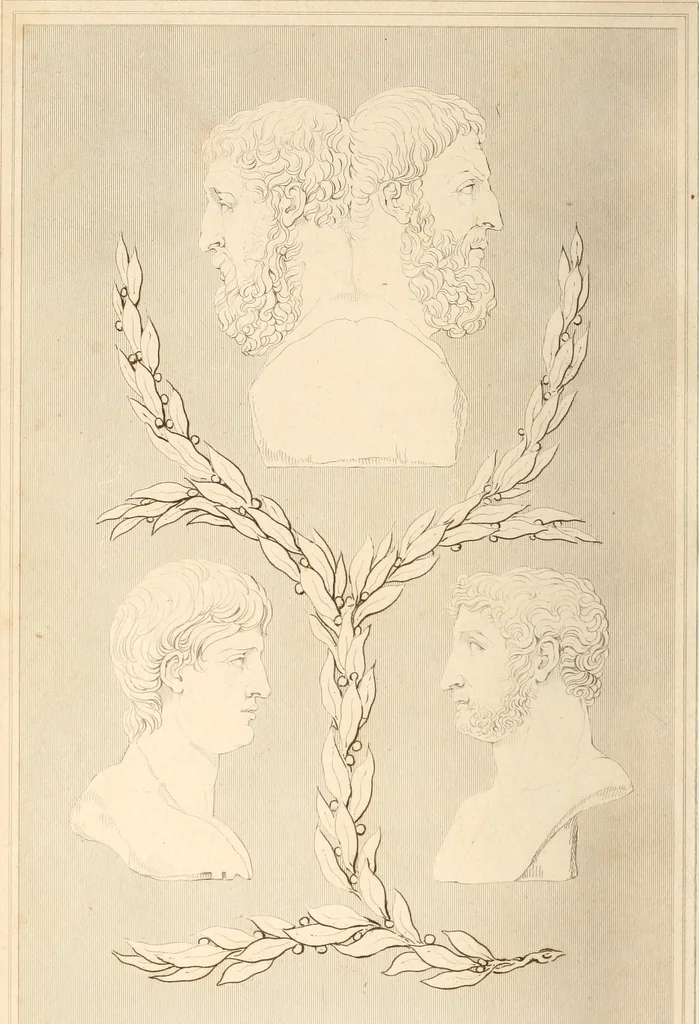 An illustration from The historic gallery of portraits and paintings; or, Biographical review:, 1807, leaf 7