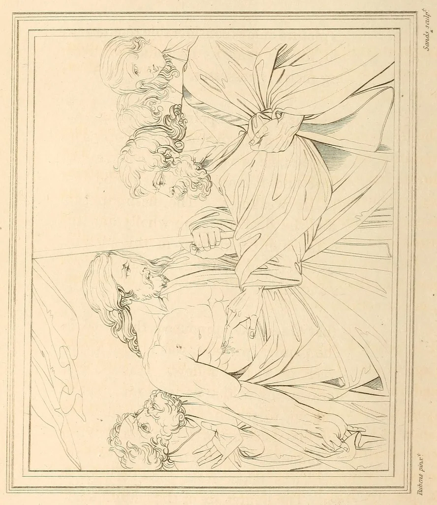 An illustration from The historic gallery of portraits and paintings; or, Biographical review:, 1807, leaf 206