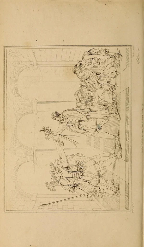 An illustration from The historic gallery of portraits and paintings; or, Biographical review:, 1807, leaf 290