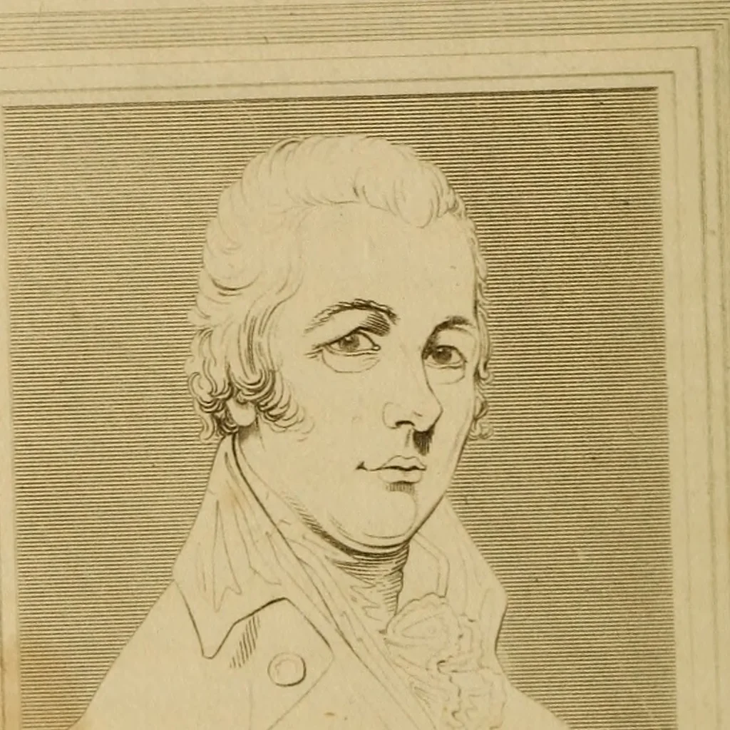 An illustration from The historic gallery of portraits and paintings; or, Biographical review:, 1807, leaf 233