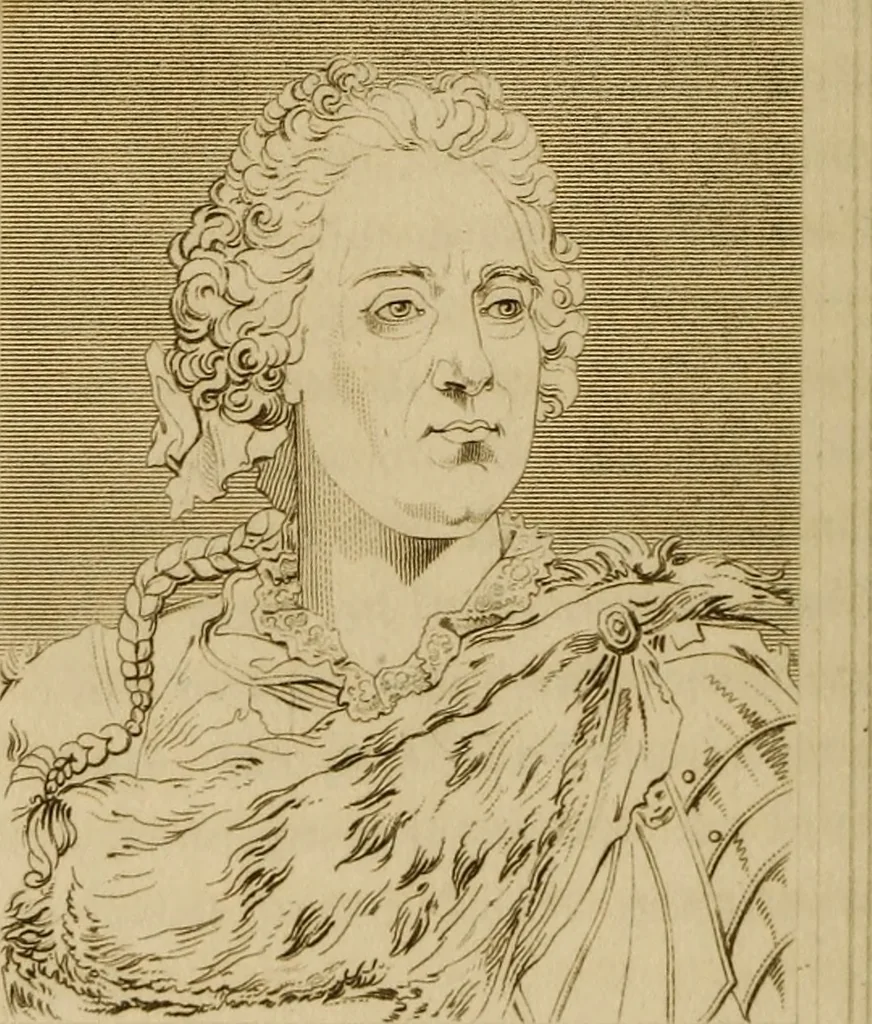 An illustration from The historic gallery of portraits and paintings; or, Biographical review:, 1807, leaf 253