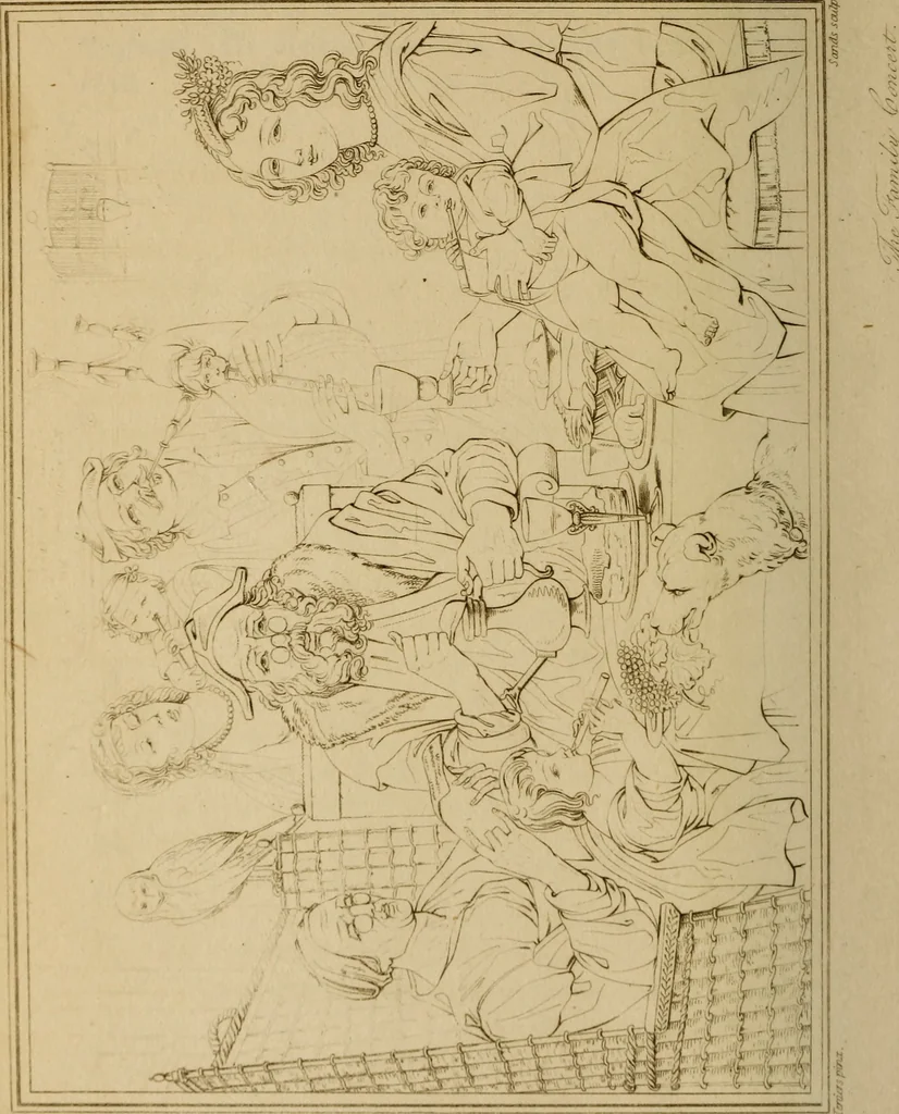 An illustration from The historic gallery of portraits and paintings; or, Biographical review:, 1807, leaf 353