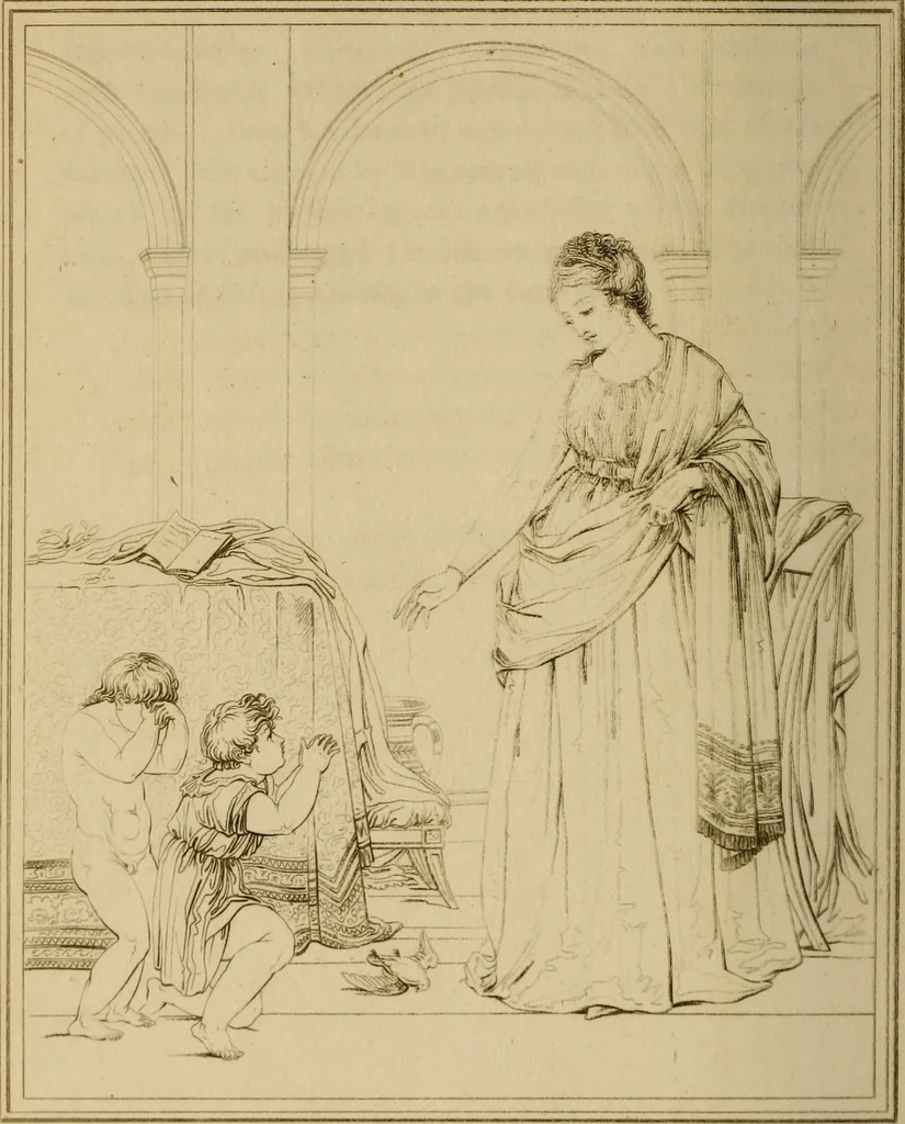 An illustration from The historic gallery of portraits and paintings; or, Biographical review:, 1807, leaf 357