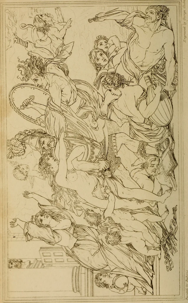 An illustration from The historic gallery of portraits and paintings; or, Biographical review:, 1807, leaf 377