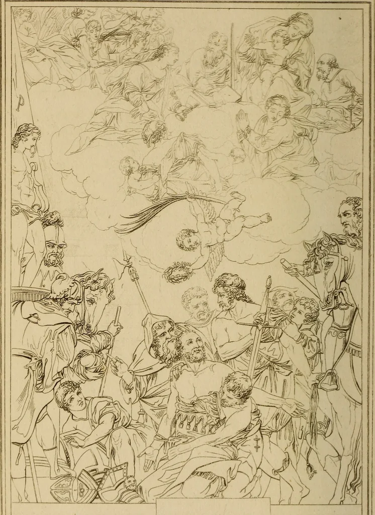 An illustration from The historic gallery of portraits and paintings; or, Biographical review:, 1807, leaf 405