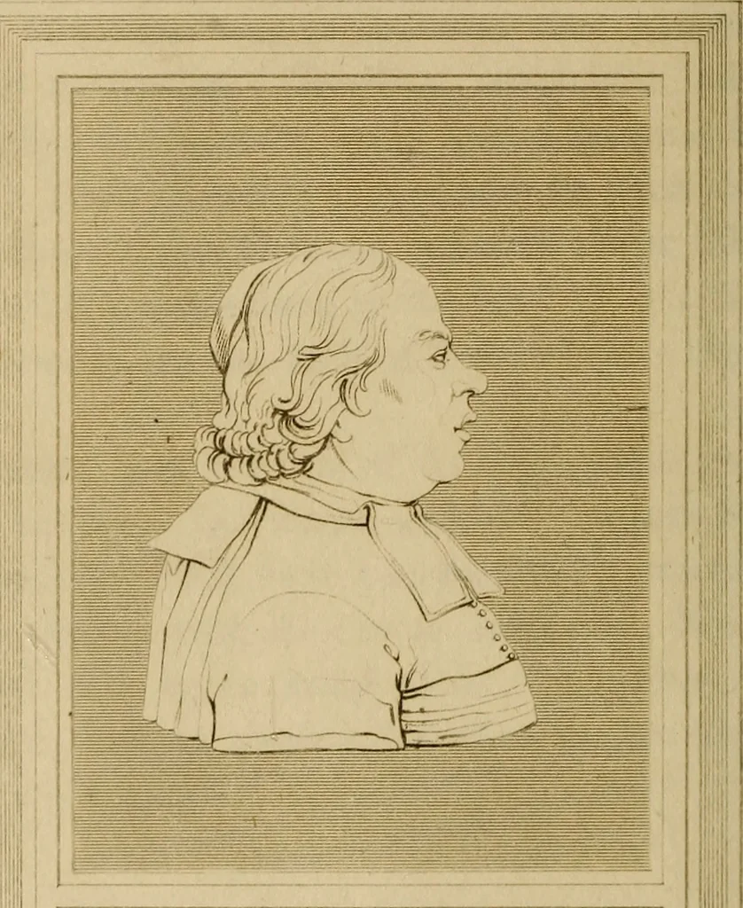 An illustration from The historic gallery of portraits and paintings; or, Biographical review:, 1807, leaf 65