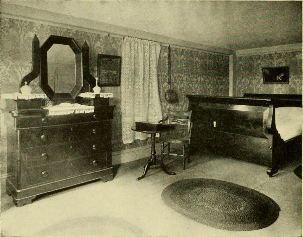 An illustration from Historic homes of New England, 1914, leaf 239